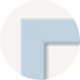 Light Blue Wood Frame