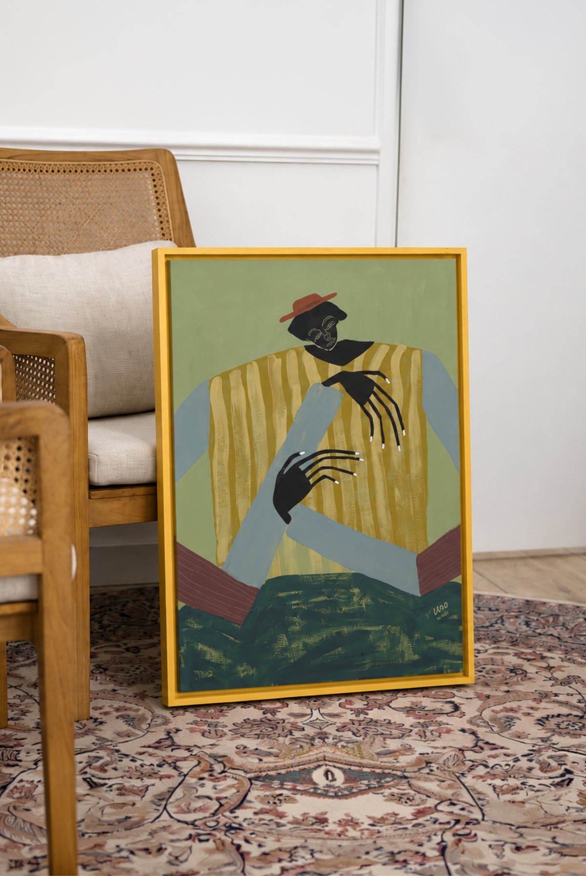 Yellow Wood Canvas