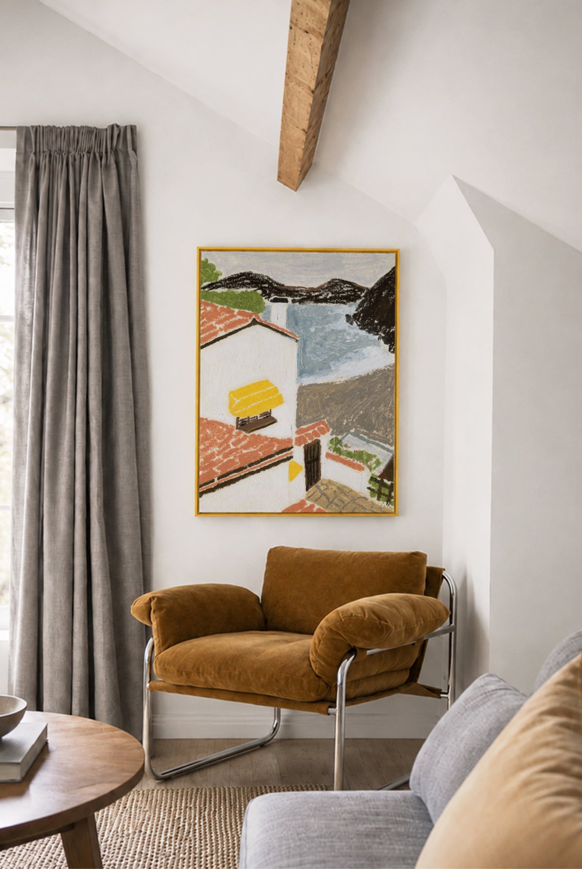 Yellow Wood Canvas