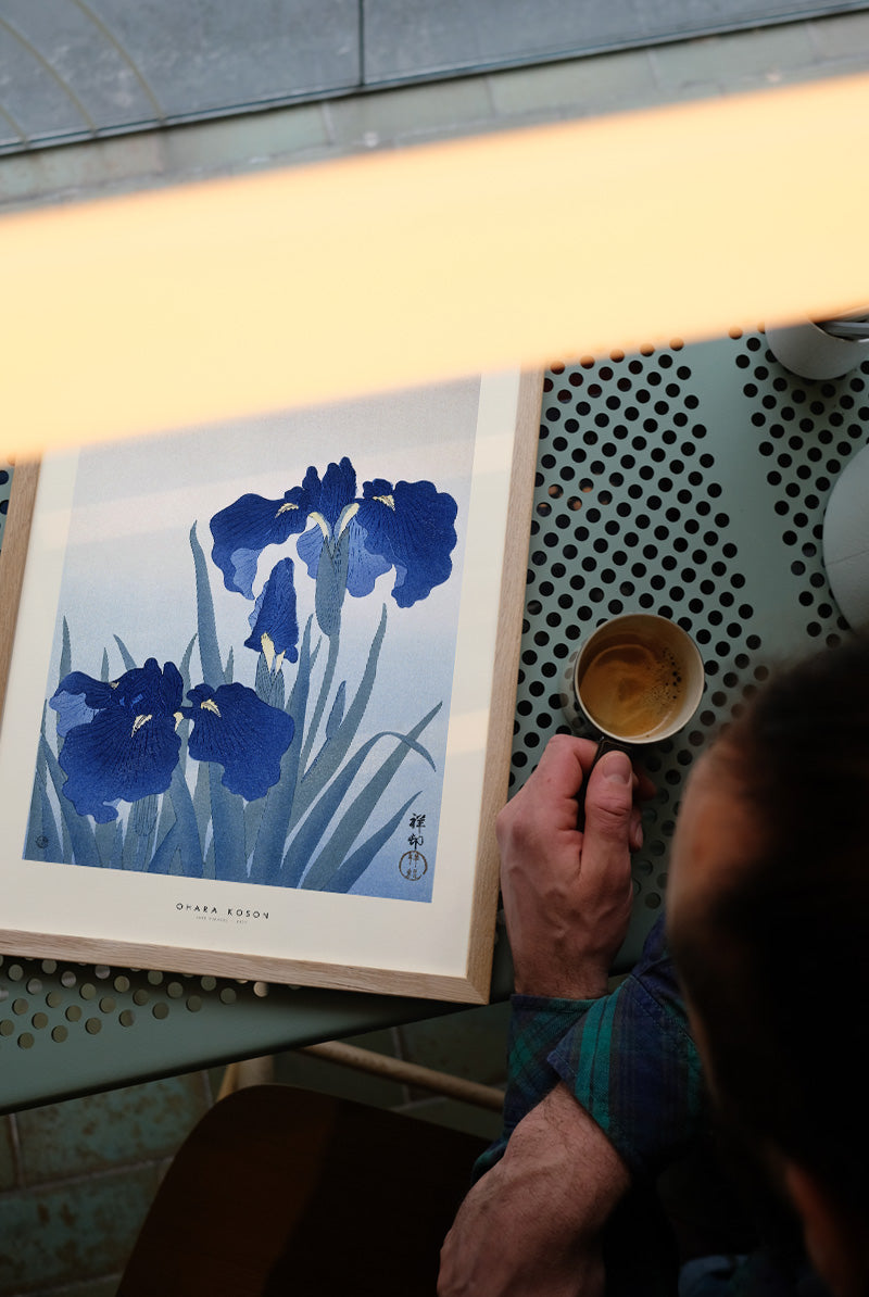 Ohara Koson - Iris flowers | PSTR studio