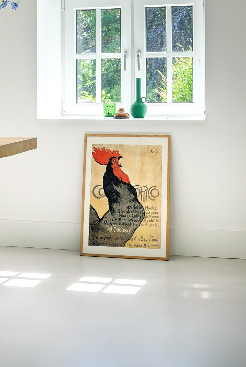 Théophile Steinlen - Cocorico - Museum of Natural History