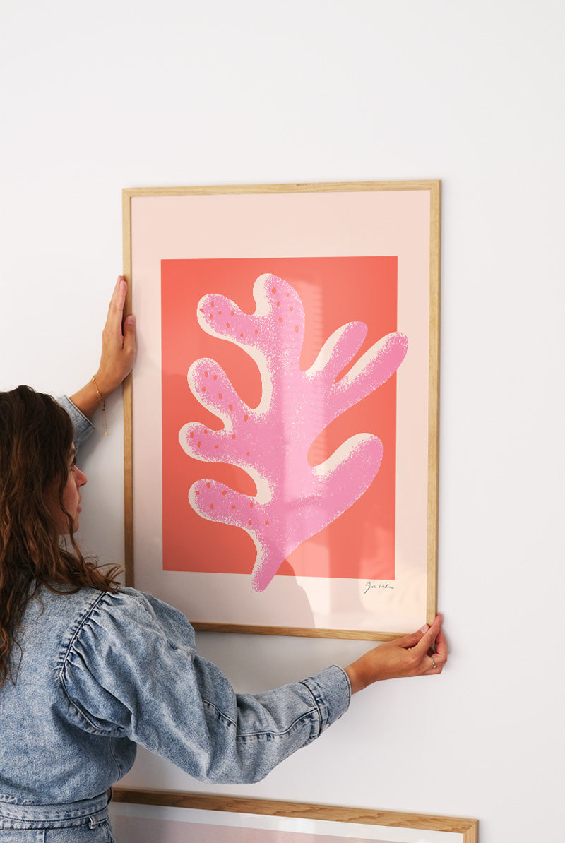 Zoe - Neon Pop Coral | PSTR studio