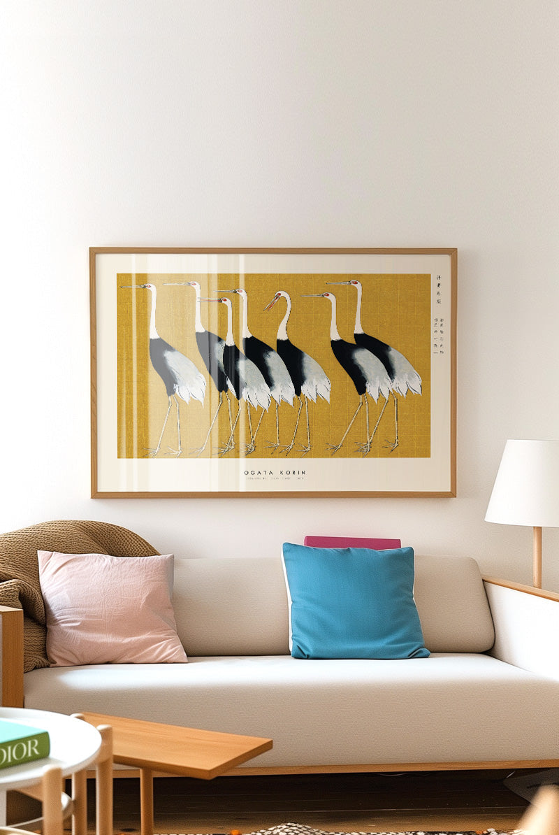 Ogata Korin - Japanese red crown crane | PSTR studio