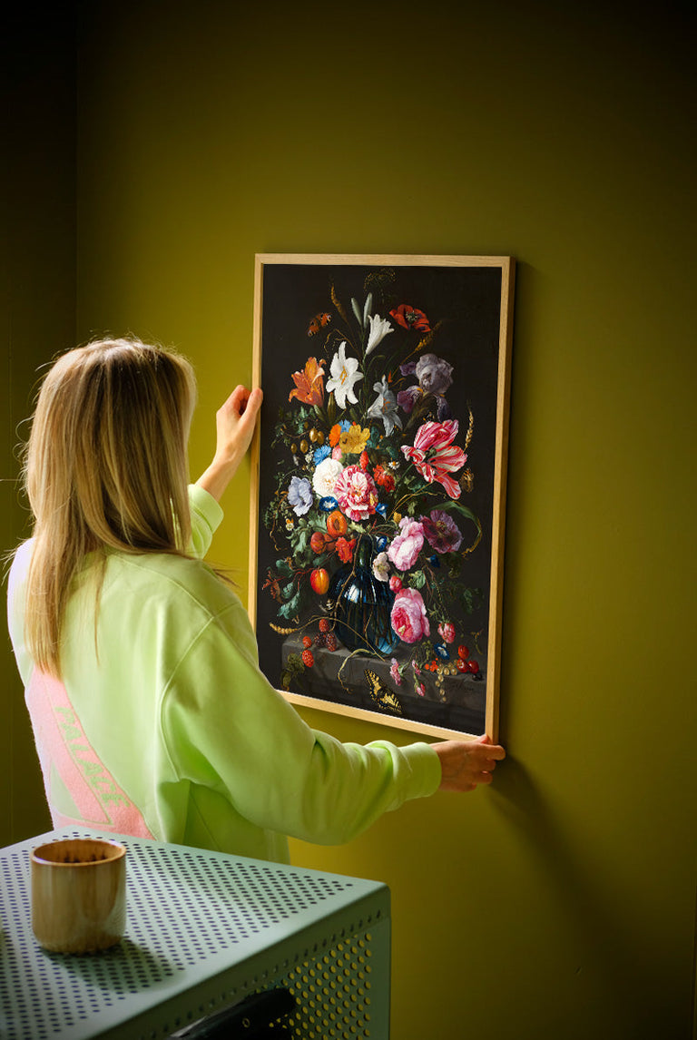 Goebel Mural Jan Davidsz de Heem - Summer Flowers Artis Orbis Porcelain Goebel Mural Jan Davidsz de Heem - Summer Flowers Artis Orbis Porcelain