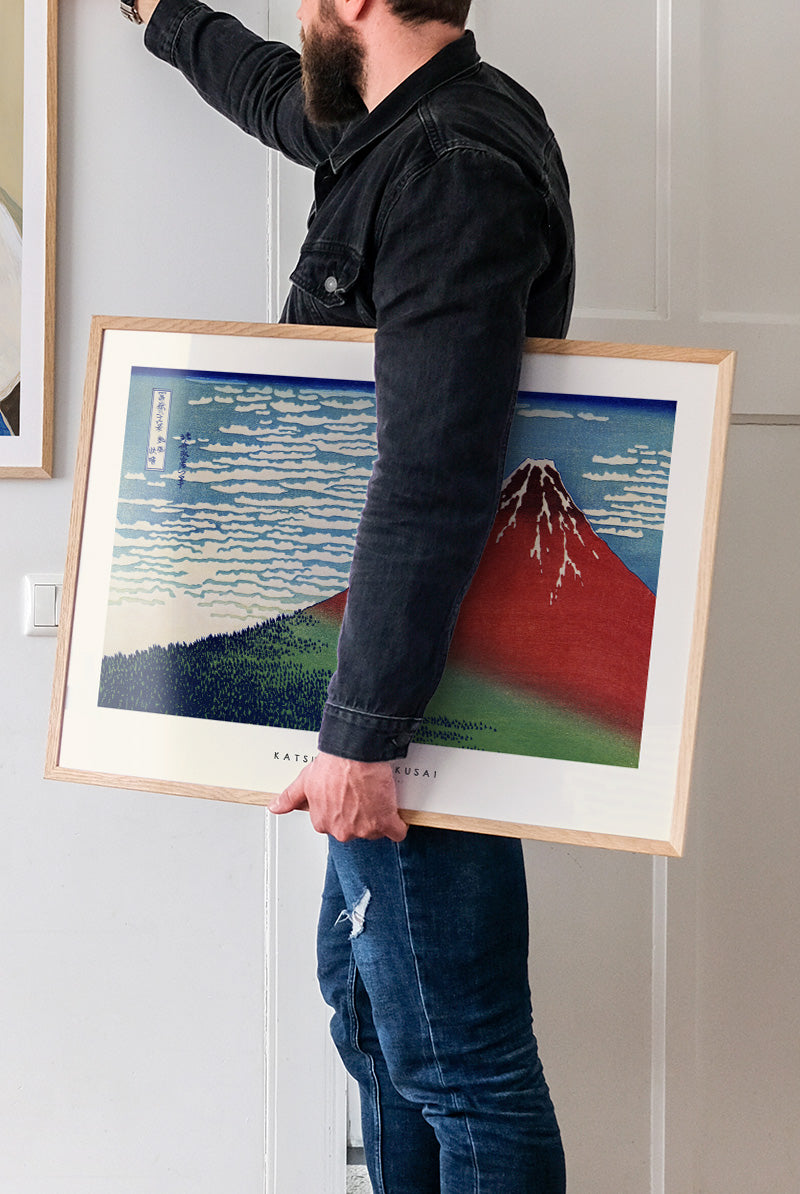 Katsushika Hokusai - Fine wind, clear morning | PSTR studio