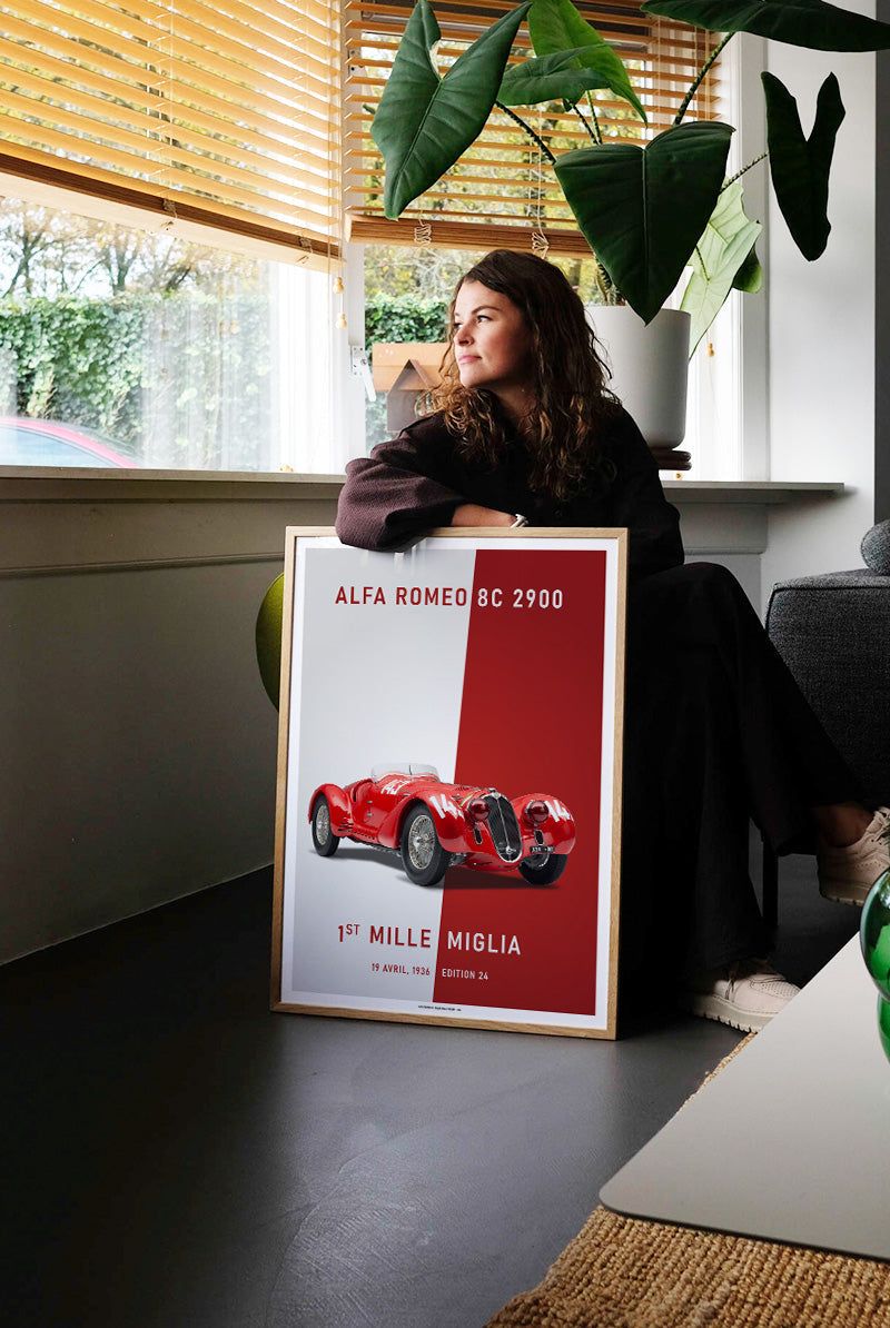 Classic Alfa Romeo - Classic Cars poster - Graphic Art print