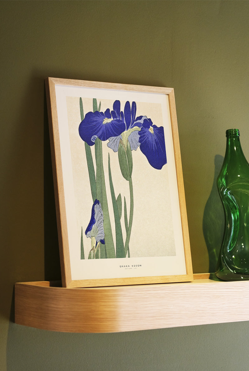 Ohara Koson - Blue Irises | PSTR studio