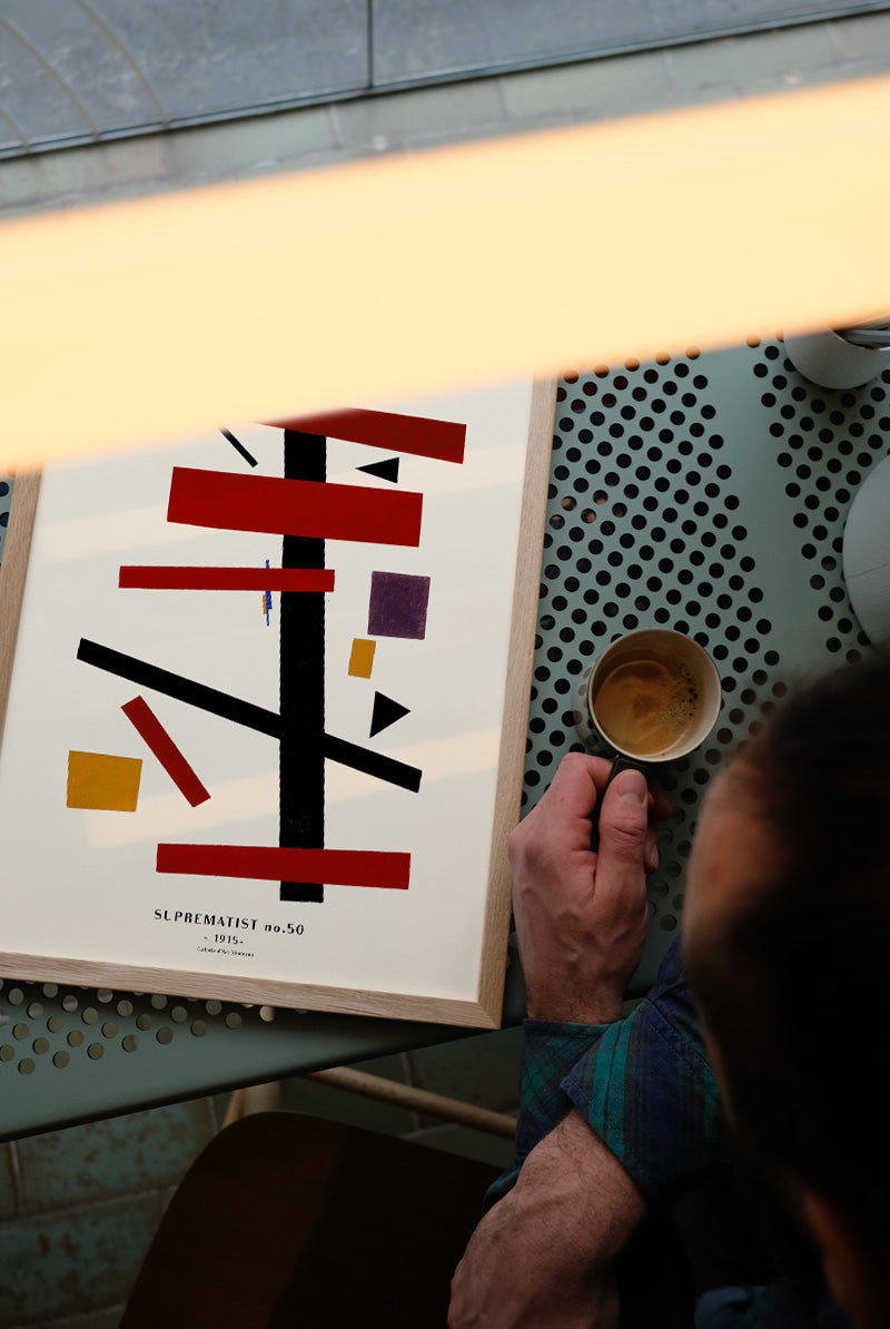 Kazimir Malevich - Suprematist no.50 | PSTR studio