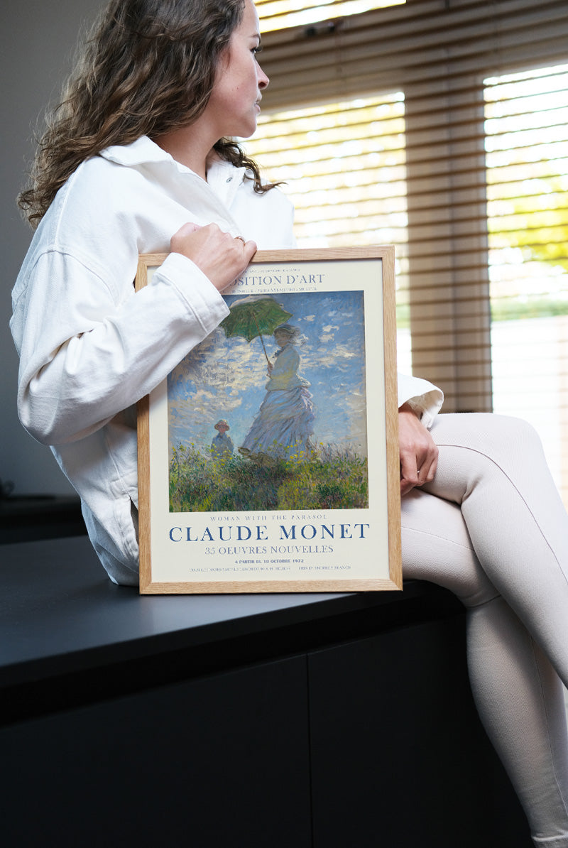 Claude Monet - Woman with parasol II | PSTR studio
