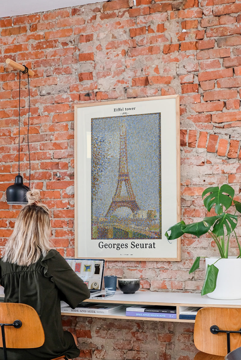 Georges Seurat - Eifel tower | PSTR studio