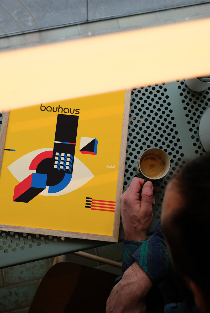 Bauhaus exhibition Poster - Weimar Gropius | PSTR studio