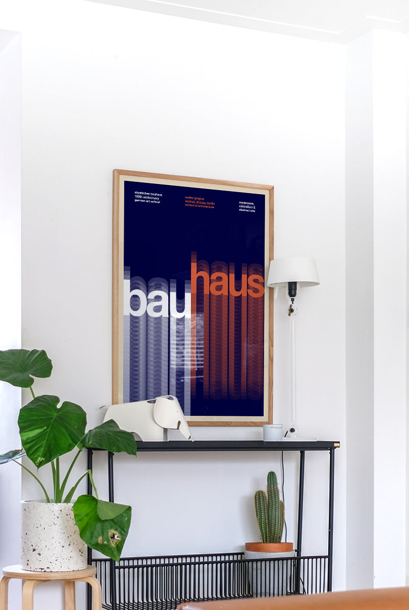 Bauhaus exhibition Poster- Walter Gropius 1919 | PSTR studio
