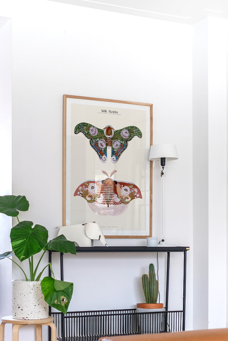 Matos - W. Morris inspired - Silk Moths No.2 | PSTR studio