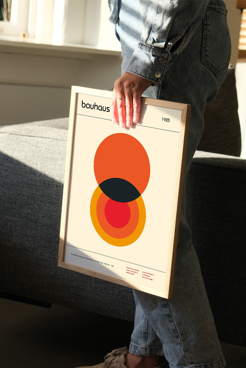 100 Year Bauhaus exhibition Poster - Ausstellung 1923 poster