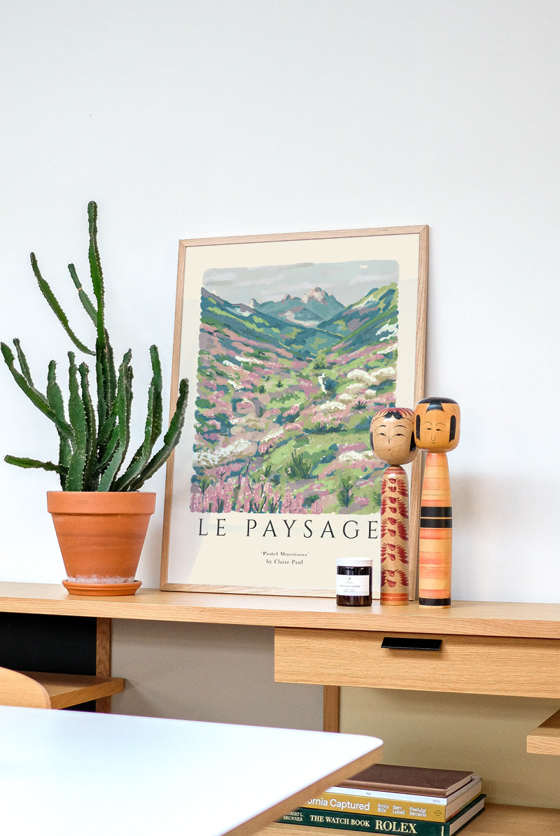 Claire - Pastel Mountains | PSTR studio