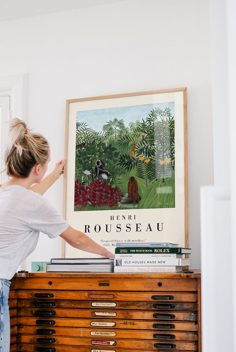 Henri Rousseau - Tropical Forest | PSTR studio