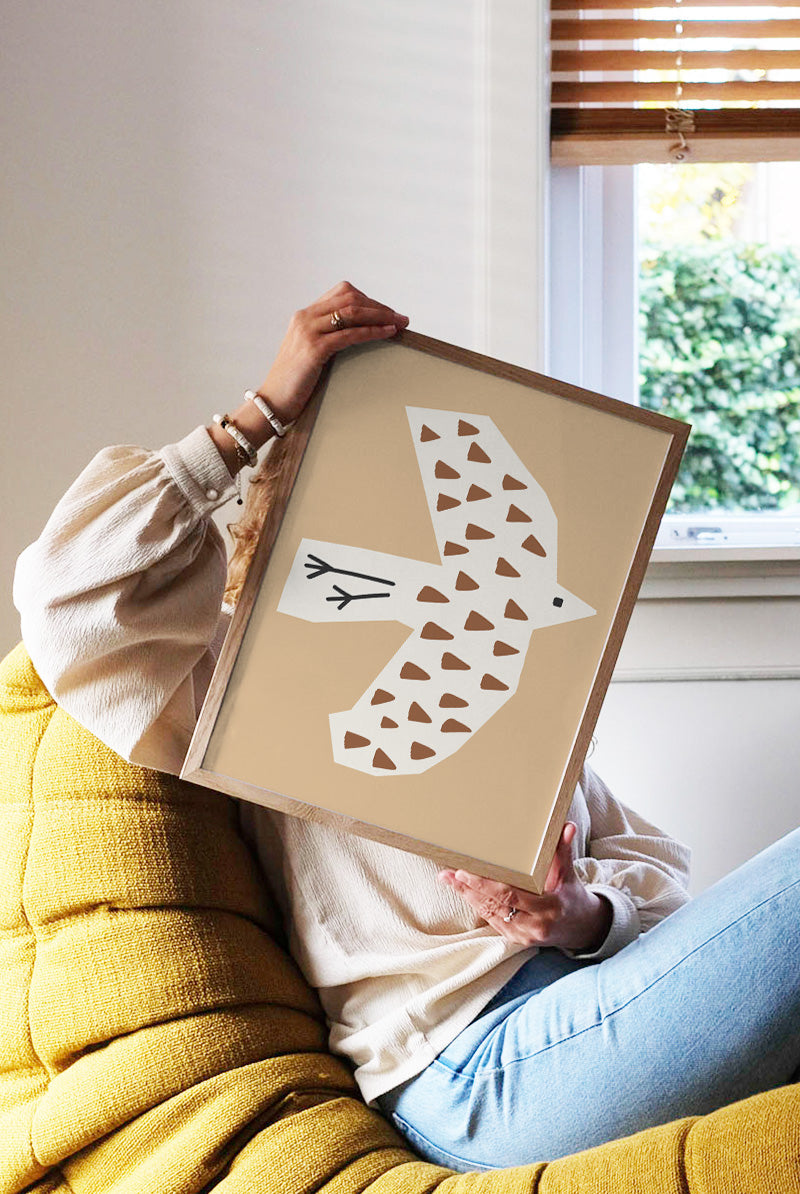 PSTR Studio | Silvia - Bird III | 30x40cm アートプリント/アートポスター 北欧 デンマーク メール便送料無料 | - Silvia Group Art Yut
