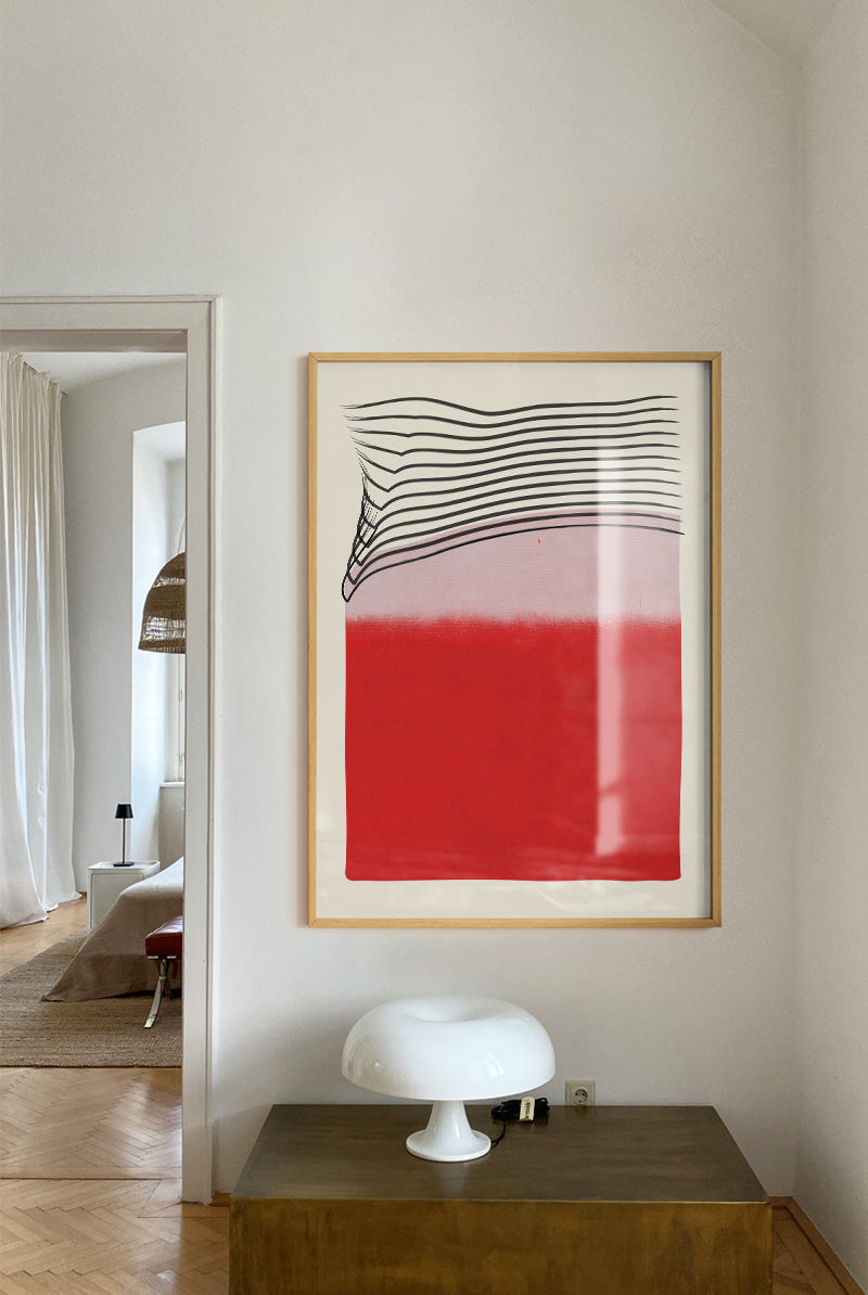 Abstract Modern Art Poster - Mid Century minimalist | PSTR studio Abstract Modern Art Poster - Mid Century minimalist | PSTR studio