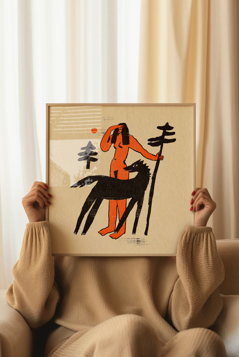 Enikő Eged - Girl and Wolf | PSTR studio