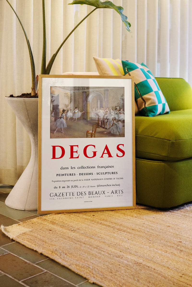Edgar Degas - Art Exhibition poster | PSTR studio