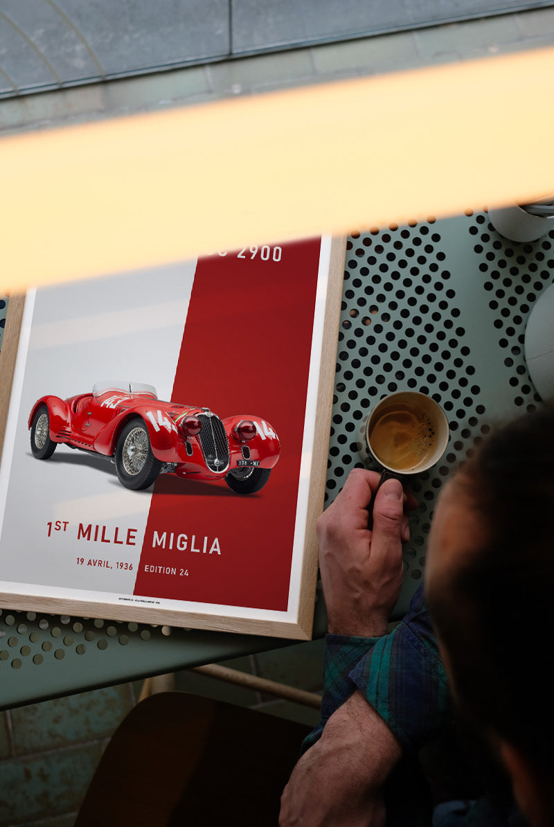 Classic Alfa Romeo - Classic Cars poster - Graphic Art print