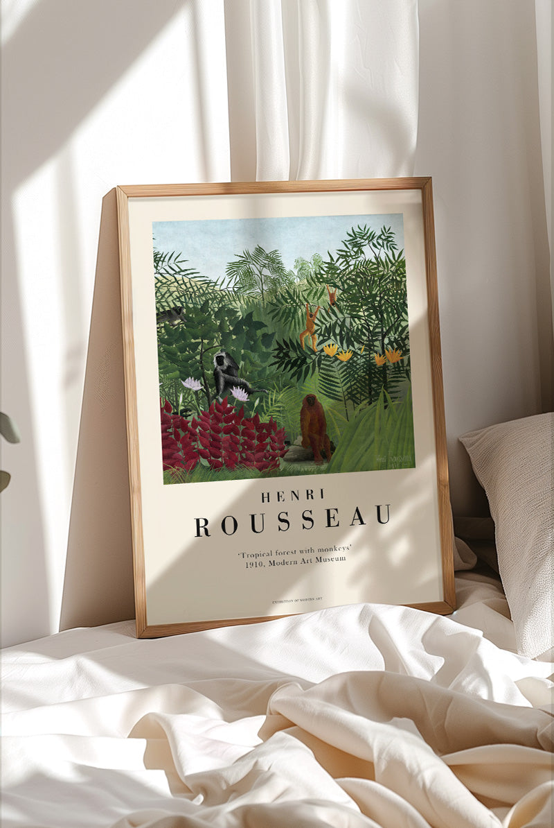 HENRI スタジオ　ポリスマン Henri Rousseau - Tropical Forest | PSTR studio