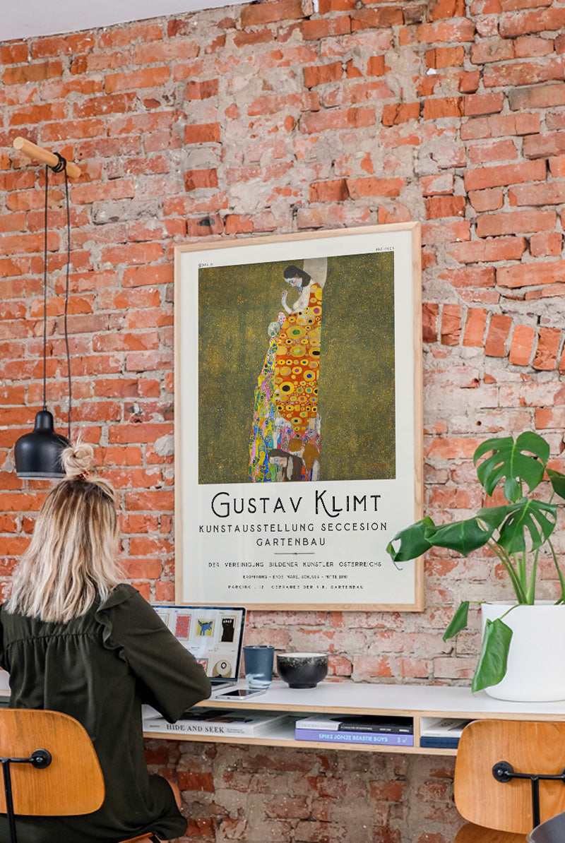 Gustav Klimt - Art Exhibition poster | PSTR studio