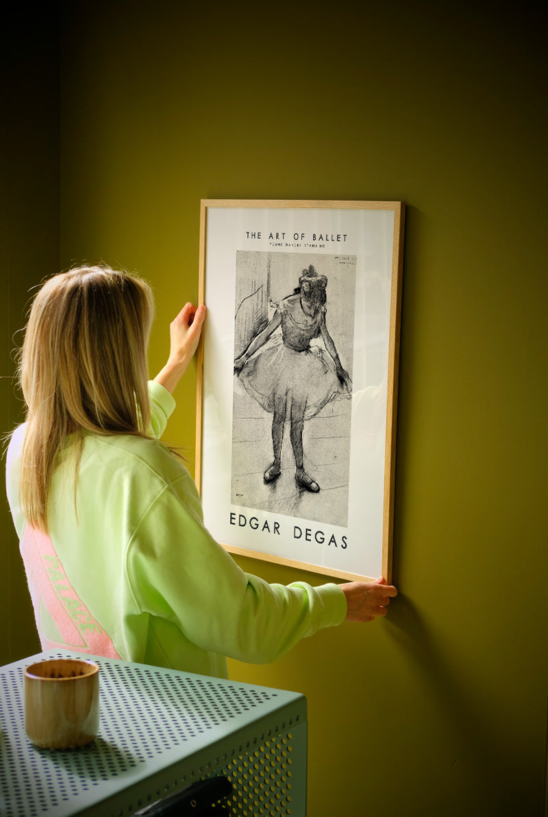 Edgar Degas - Art Exhibition poster | PSTR studio