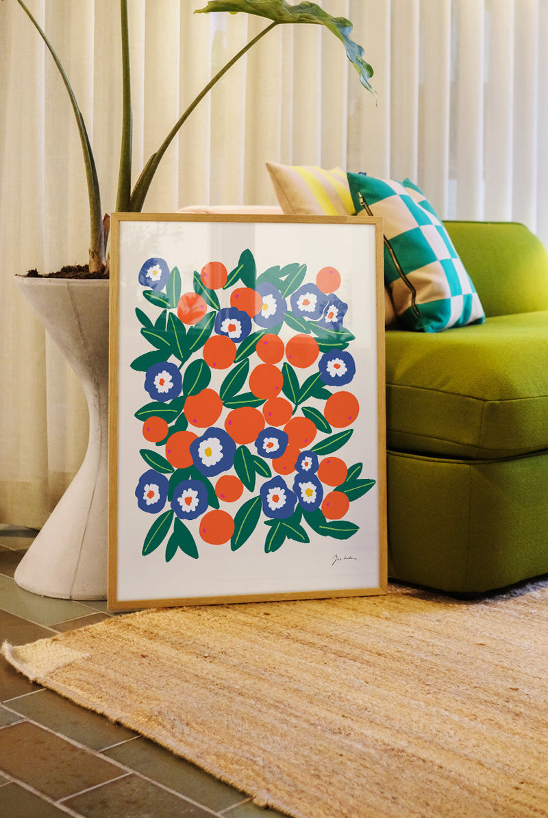 Zoe - Oranges & Flowers | PSTR studio