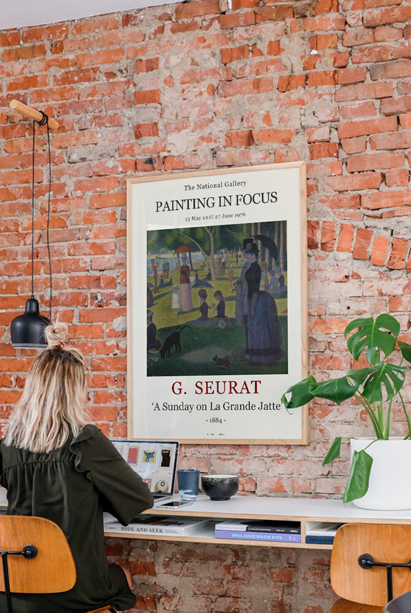 Georges Seurat - Sunday in the park | PSTR studio