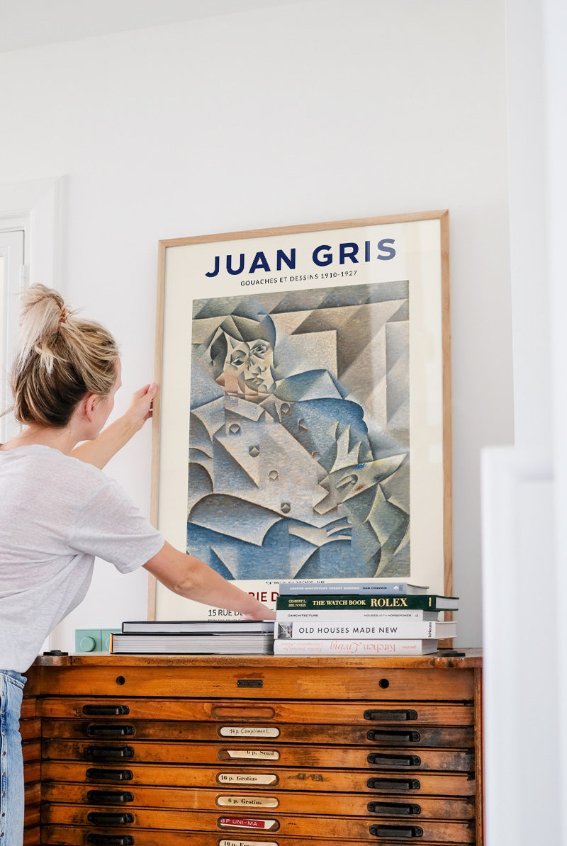 Juan Gris - Art Exhibition poster | PSTR studio