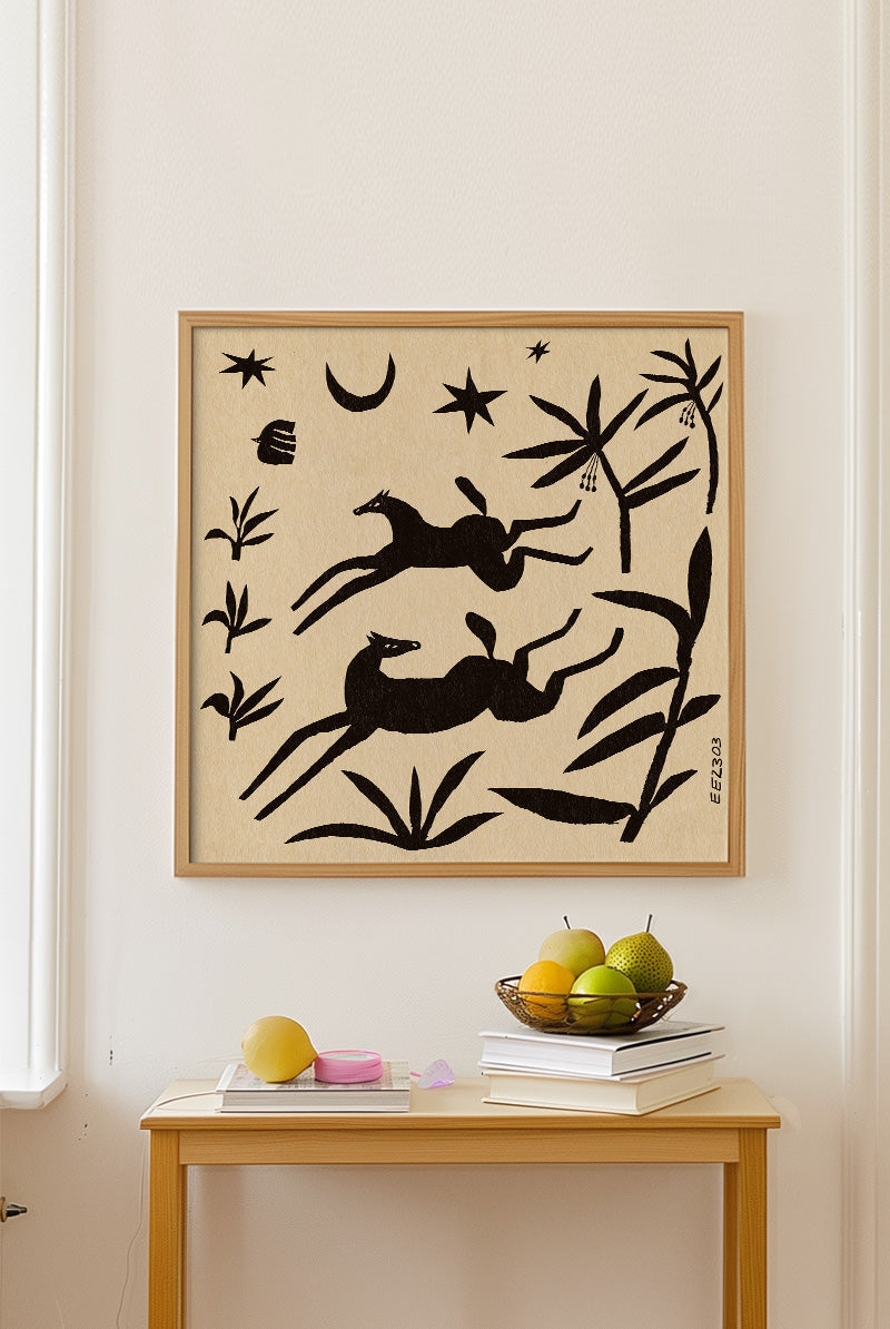 Enikő Eged - Papercut Horses | PSTR studio