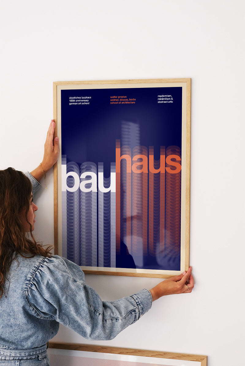 Bauhaus exhibition Poster- Walter Gropius 1919 | PSTR studio