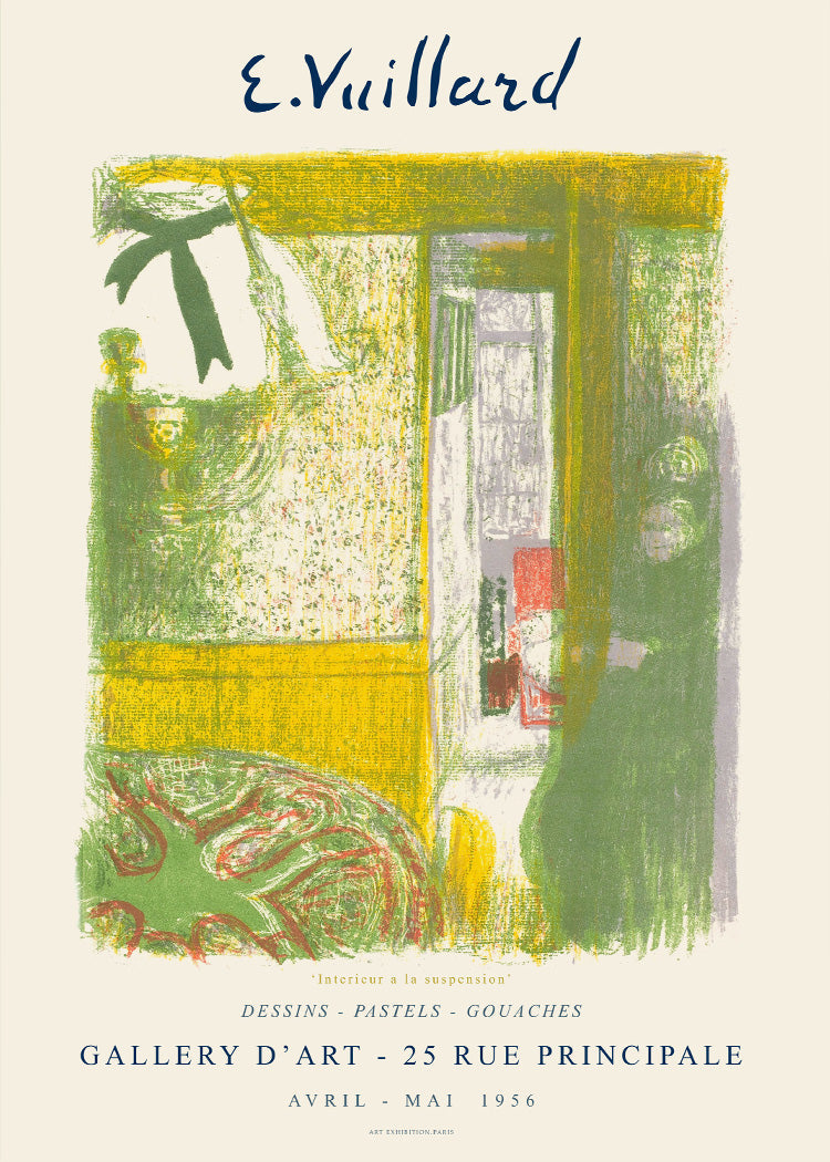 Edouard Vuillard - Interieur a la Suspension | PSTR studio