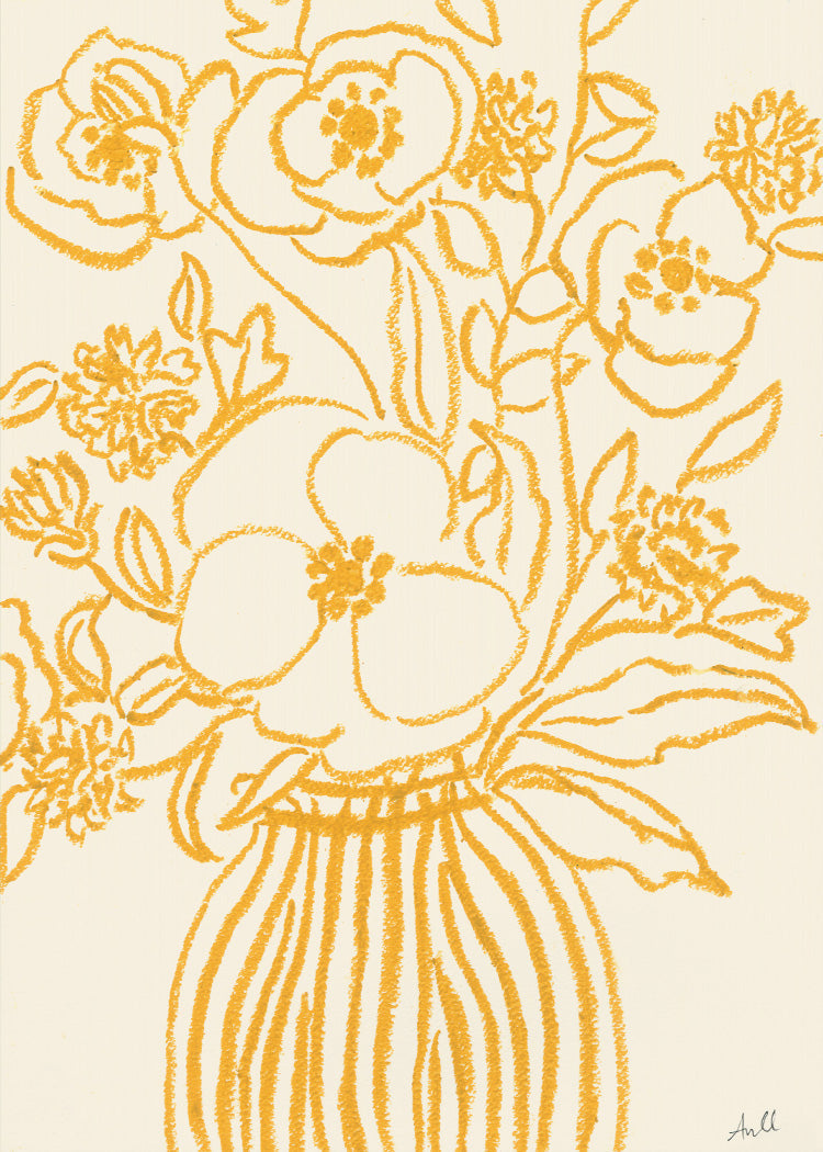 La Poire - Yellow Flowers I | PSTR studio