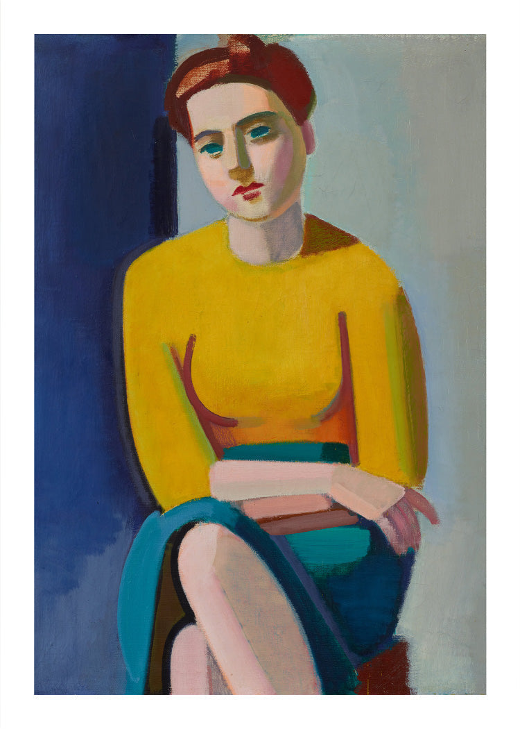 Vilhelm Lundstrøm - Portrait of Hanne Wilhelm Hansen | PSTR studio