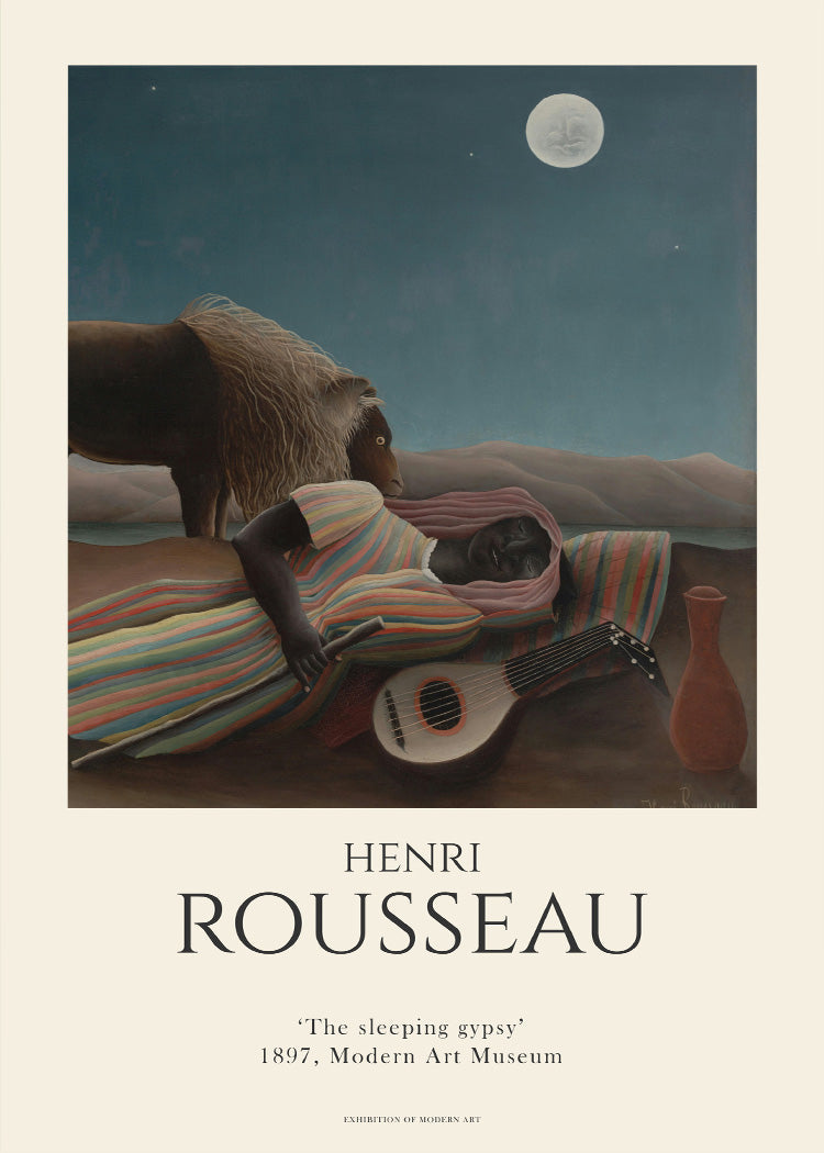 Henri Rousseau - The Sleeping Gypsy | PSTR studio