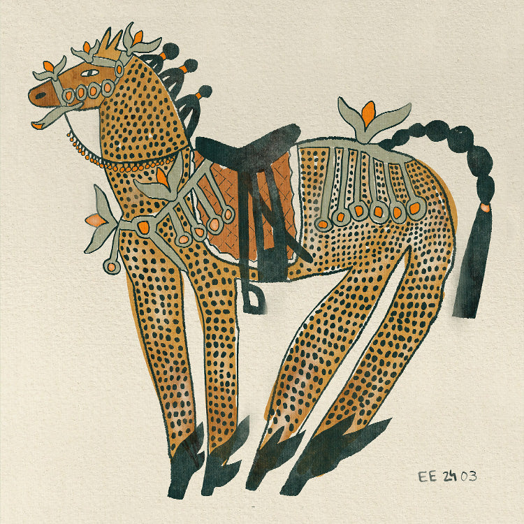 Enikő Eged - Scythian spotted horse | PSTR studio