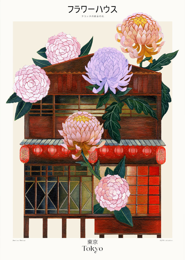 Matos - Flower Houses - Tokyo | PSTR studio
