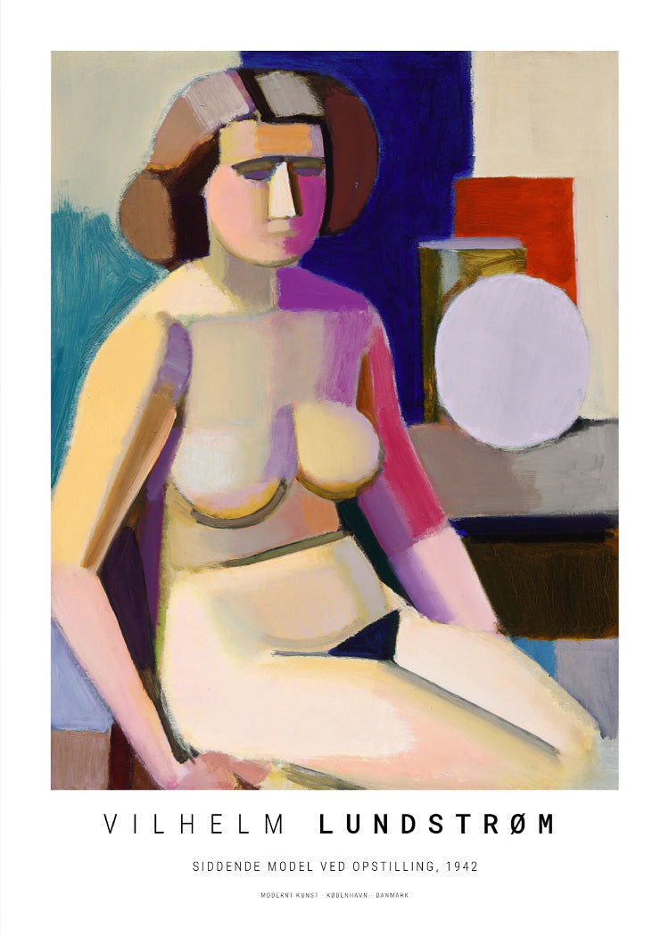 Vilhelm Lundstrøm - Siddende Model | PSTR studio