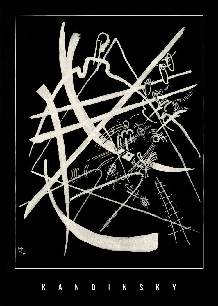 Kandinsky - Noir | PSTR studio
