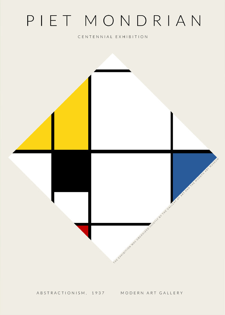 Piet Mondrian - Minimalism | PSTR studio