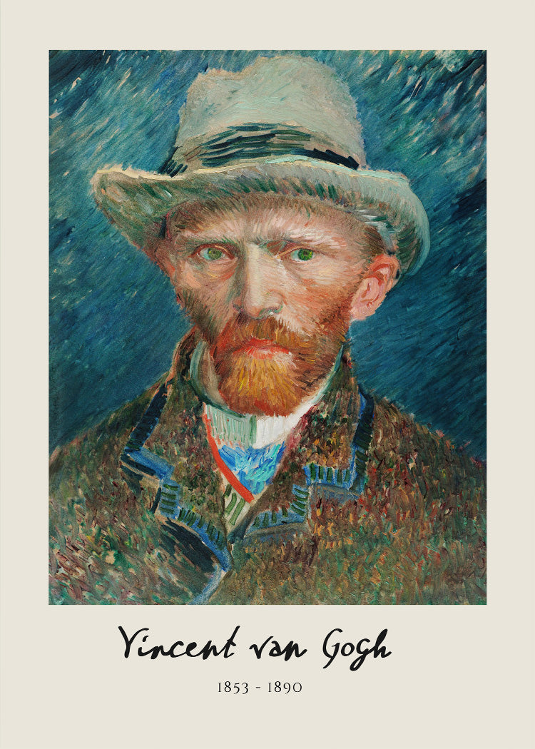 Vincent van Gogh - Self portrait | PSTR studio