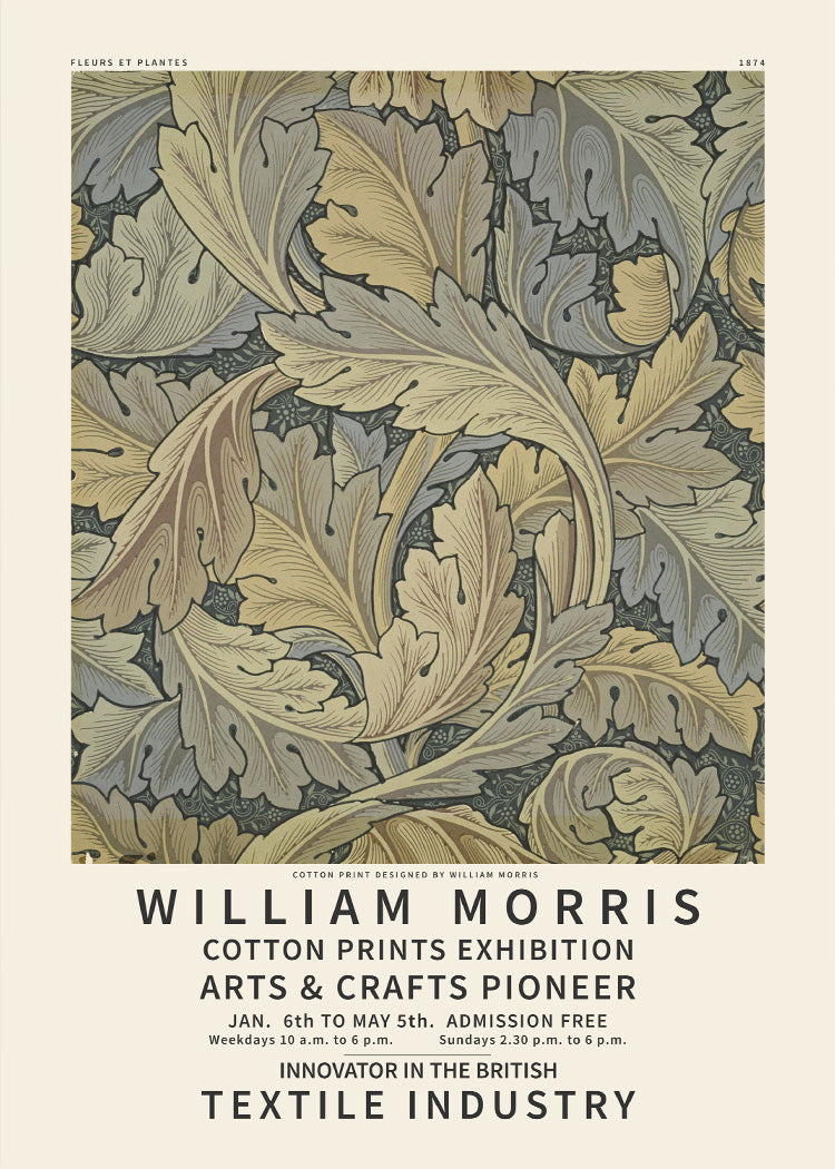 William Morris - Cotton Design | PSTR studio