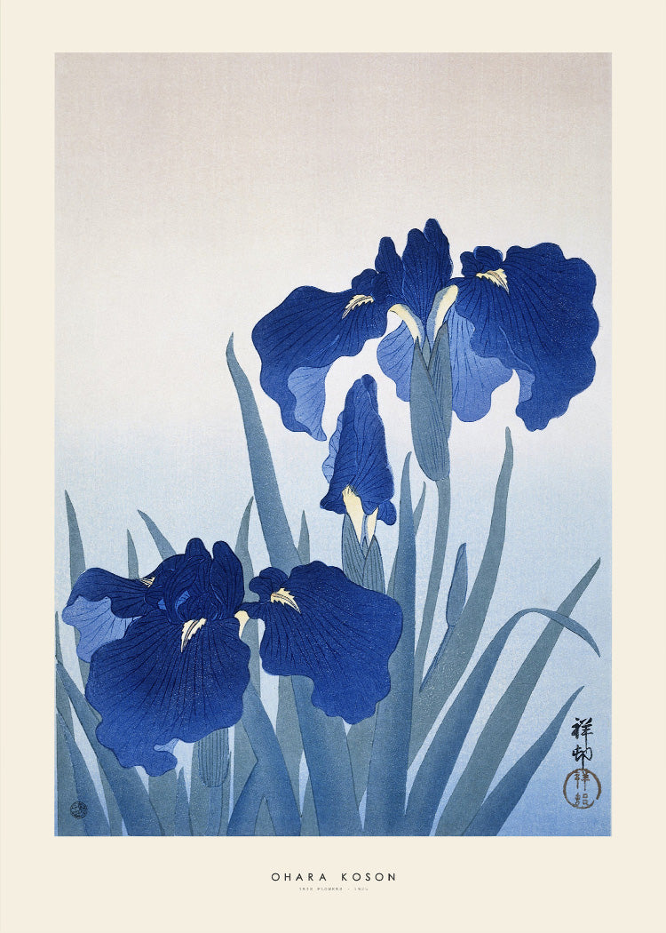Ohara Koson - Iris flowers | PSTR studio
