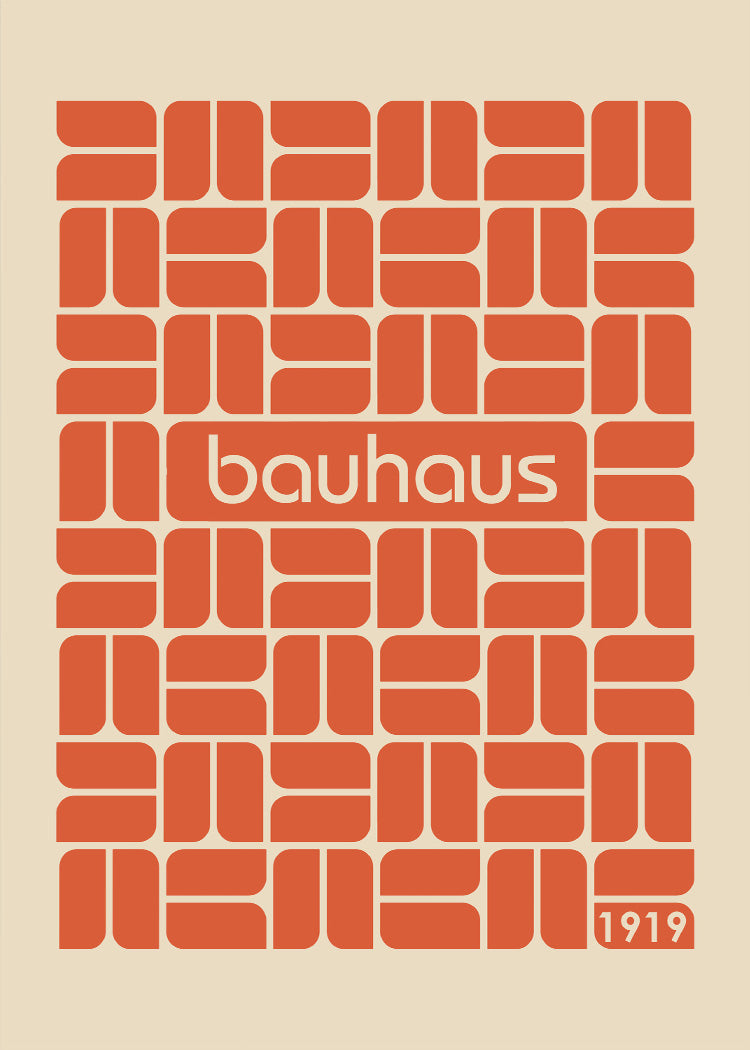 Bauhaus exhibition Poster - Weimar Gropius | PSTR studio