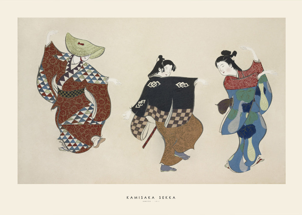 Kamisaka Sekka - Dancers | PSTR studio