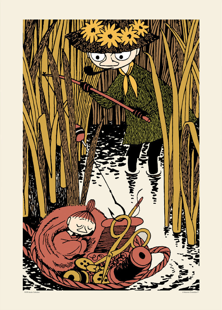 Moomin - Little My & Snufkin | PSTR studio