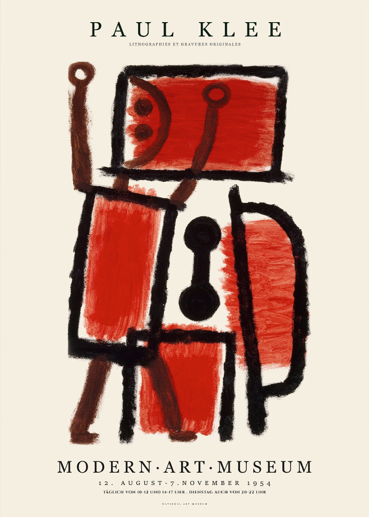 Paul Klee - Red | PSTR studio