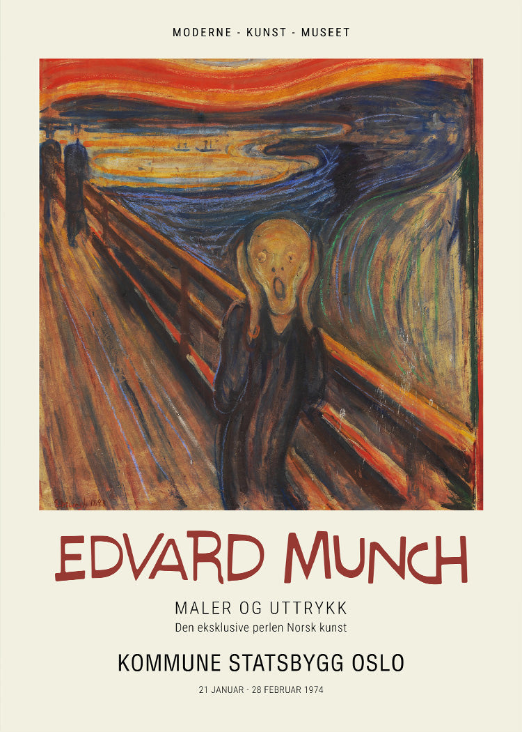 Edvard Munch - The Scream | PSTR studio